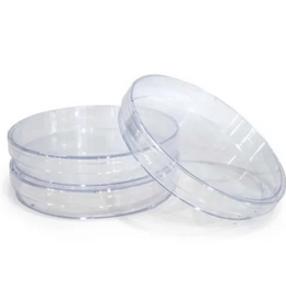 Placa de Petri PS 60x15mm Lisa Estéril – Pacote com 10 Unidades