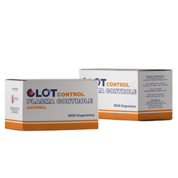 Plasma Controle Clot Anormal – 6 Frascos de 1mL (Liofilizado)