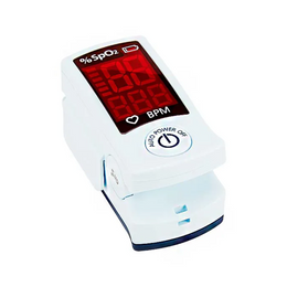 Oxímetro de Dedo Portátil Digital – Monitor de SpO₂ e Frequência Cardíaca