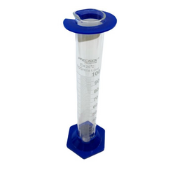 Proveta de Vidro 100mL com Base Plástica Hexagonal