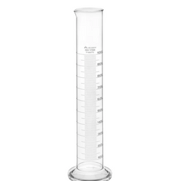 Proveta de Vidro Graduada 50mL com Base Plástica Hexagonal