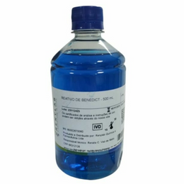 Reativo de Benedict 500 mL – Detecção de Açúcares Redutores em Urina