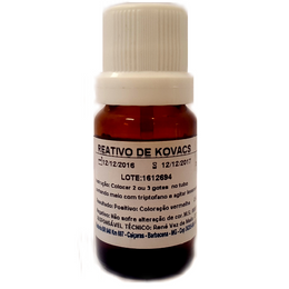 Reativo de Kovacs 10 mL – Teste de Indol em Microbiologia