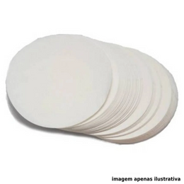 Papel Filtrante Qualitativo – 125 mm / 150 mm – 80 g e 250 g (100 unid.)