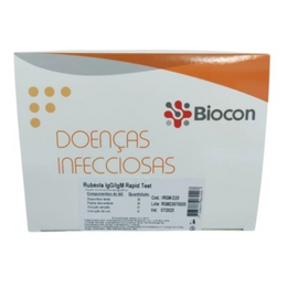 Teste Rápido Rubéola IgG/IgM – 20 Dispositivos