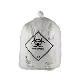 Saco para Lixo Hospitalar 30 L – Pacote com 100 Unidades