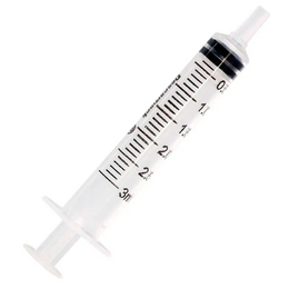 Seringa 3 mL Sem Agulha – Bico Luer Slip, Caixa com 100 Unidades