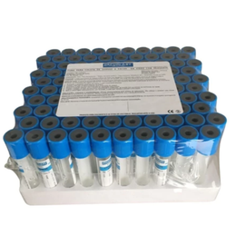 Tubo a Vácuo VDR 13 x 75 mm com Citrato 3,2% – 4 mL (Tampa Azul) | Rack c/ 100 Unidades