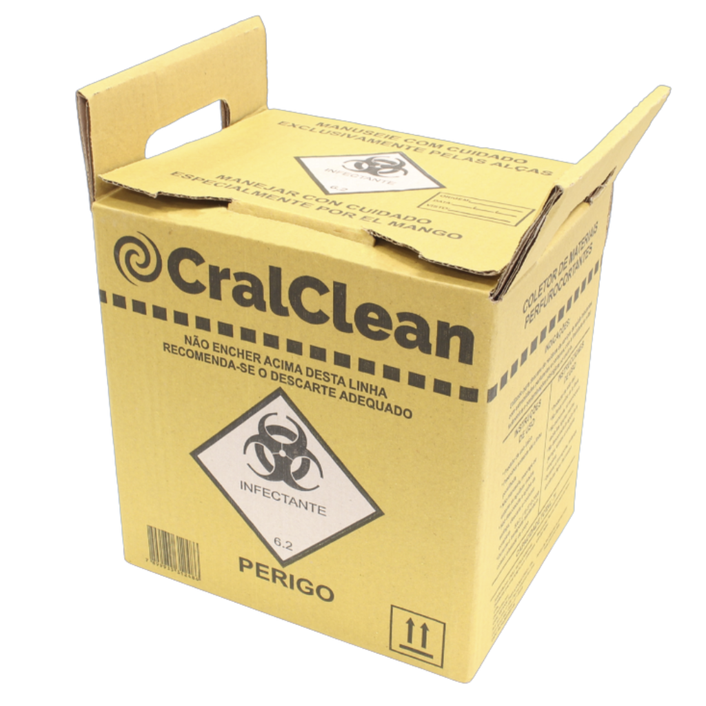 Caixa Coletora para Perfurocortantes ECO – Capacidade 7 L