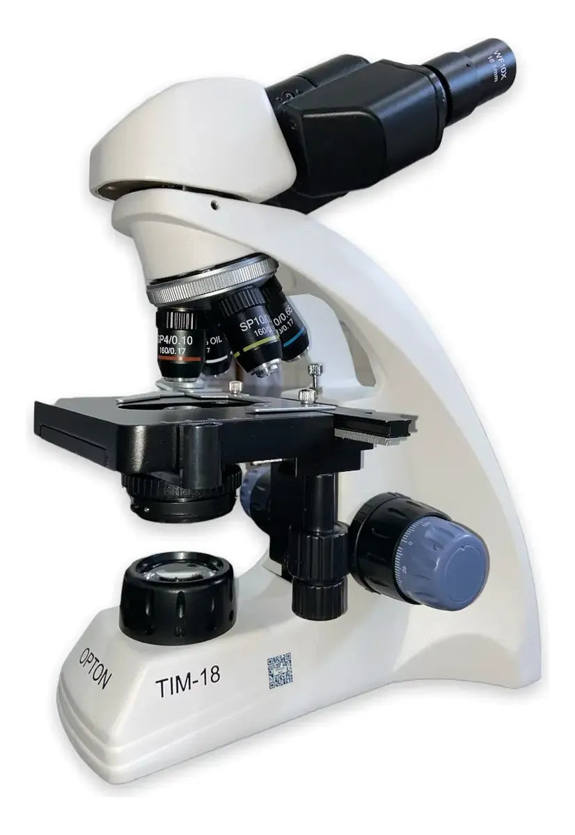 Microscópio Biológico Binocular GT205 – Objetivas Acromáticas e Iluminação LED