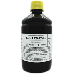Lugol para Coloração de Gram – 500 mL