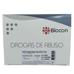 MULTI 2 DROGAS – KIT C/20 TESTES