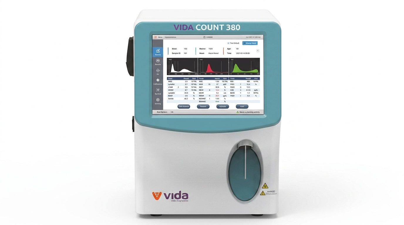 Analisador hematológico automático Vidacount 380 – GC Lab (1)