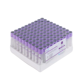 Tubo Vidro Coleta Sangue 2 mL 13x75 mm c/ EDTA K3 – 100 Unidades