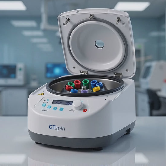 Vídeo da Centrífuga Digital GT Spin em funcionamento – GC Lab