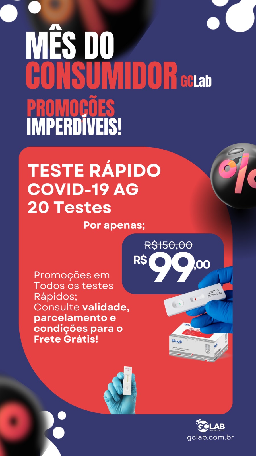 Oferta da semana - Teste Rápido COVID-19